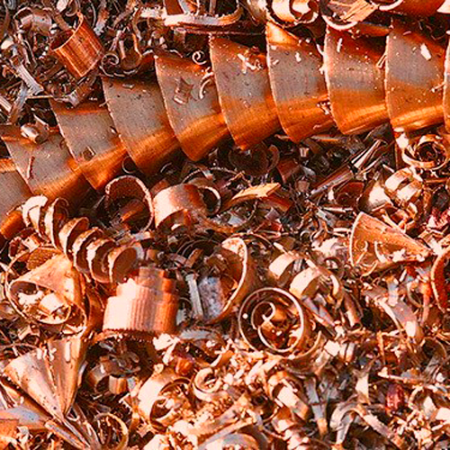 A sucata de cavaco de cobre tem origem em processos industriais, onde se utiliza tornos e fresas para dar a forma desejada ao material. Para o pagamento, fazemos anlise fsico-qumica da liga. Veja sua classificao e separao.